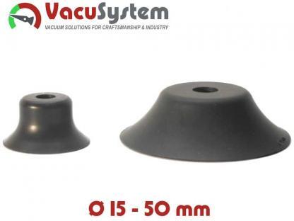 Przyssawki płaskie okrągłe VPG 15-50 mm