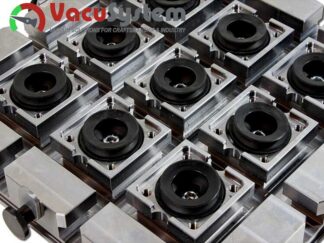 Hybrydowy stół podciśnieniowy teowy krzyżowy płyta montażowa Vacu-Plate TX