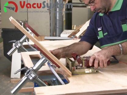 Stół stolarski warsztatowy VakuuCar XL z mocowaniem próżniowym przyssawką strugnica stolarska